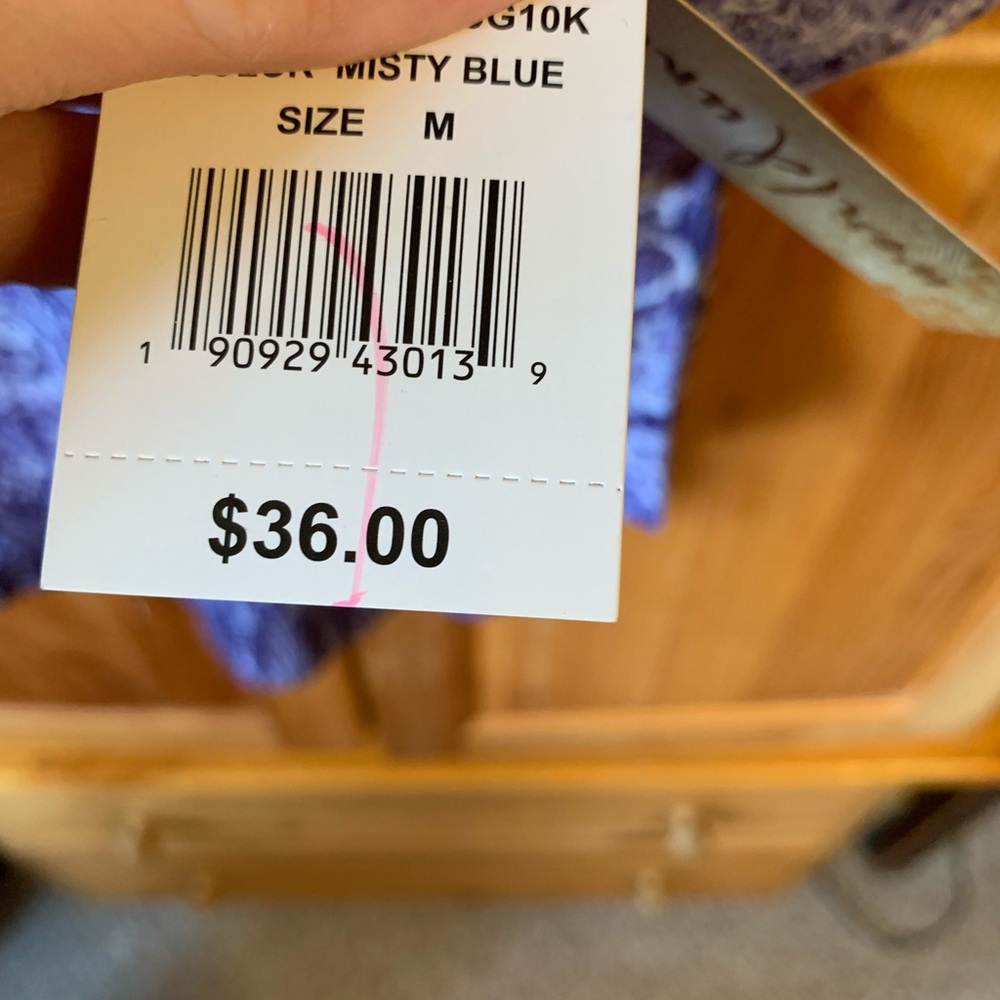 NWT World Unity Shirt Misty Blue Purple Medium New - Picture 8 of 14